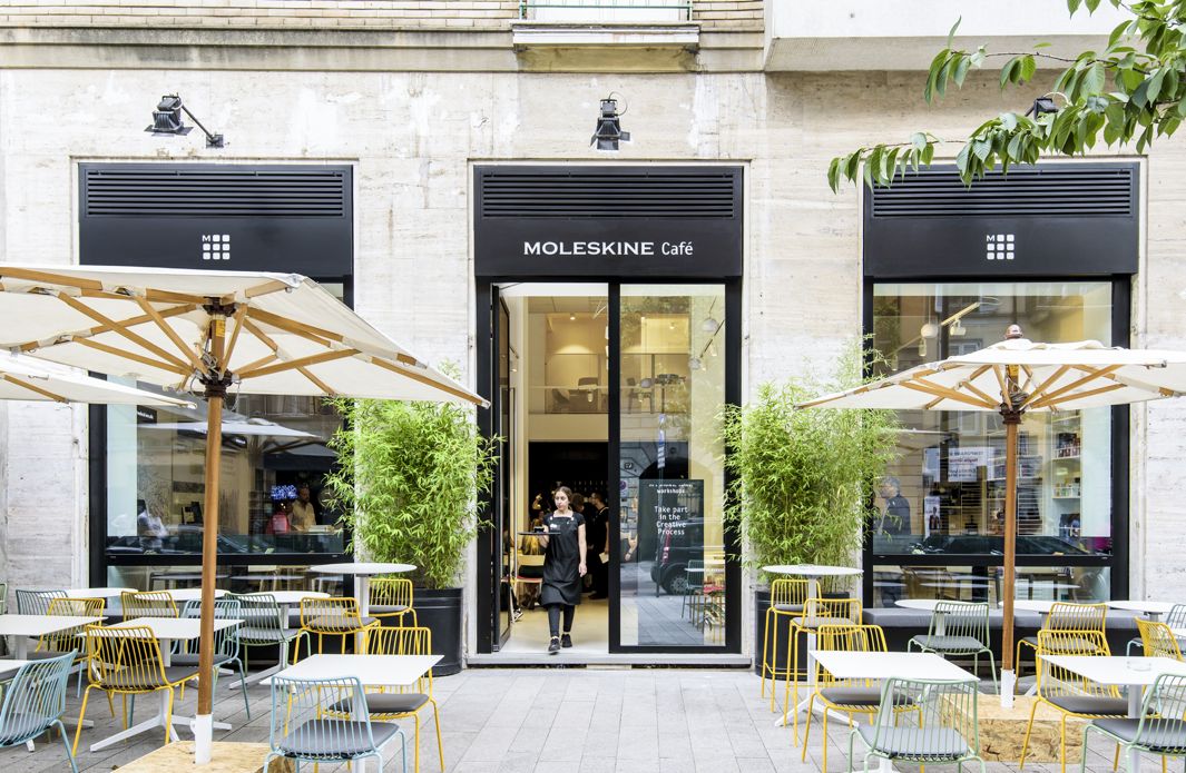 News: Moleskine café, in Milan