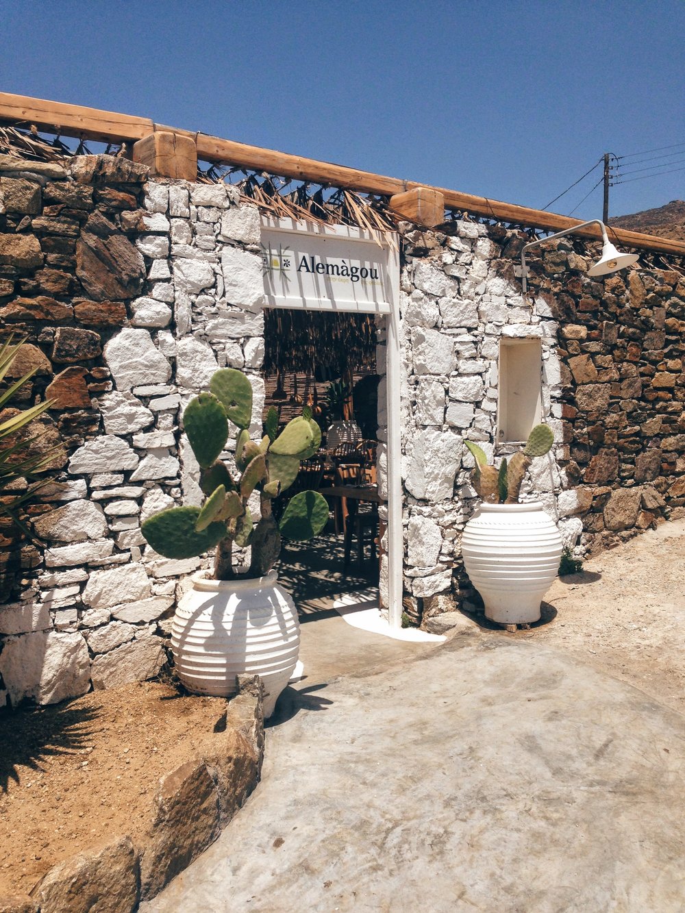 Travel Food People - Alemagou, Mykonos