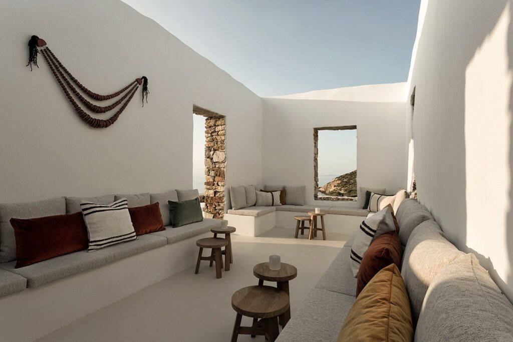 The Rooster Wellness Resort, Antiparos - Outdoor Patio