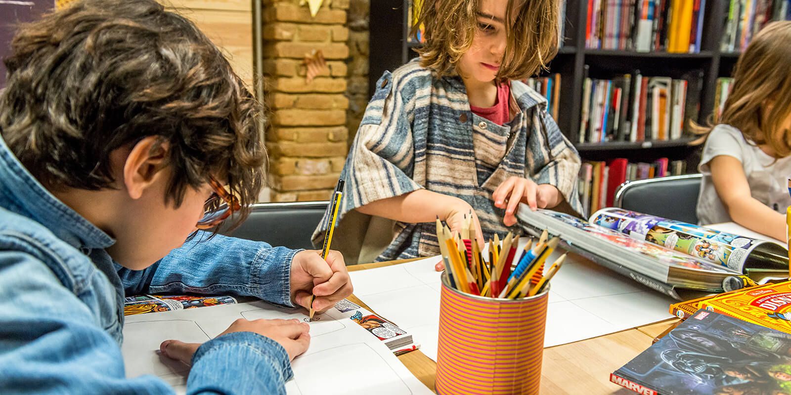 AA (2 hours): [Athens] Greek mythology comics workshop