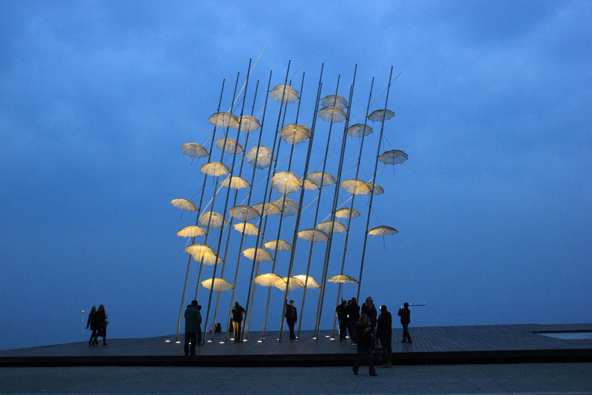 Travel Food People - Waterfront Night, Thessaloniki