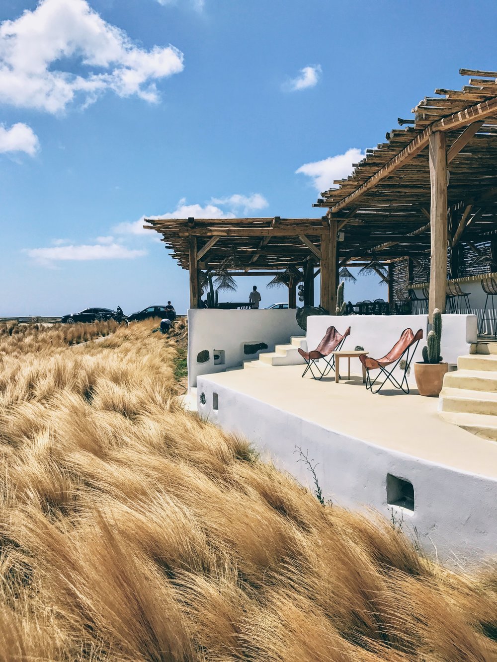 Travel Food People - Tortuga Beach bar, Naxos