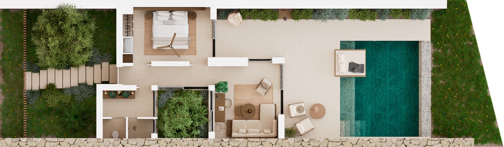 The Olivar Suites, Corfu - Executive Suite with Private Pool