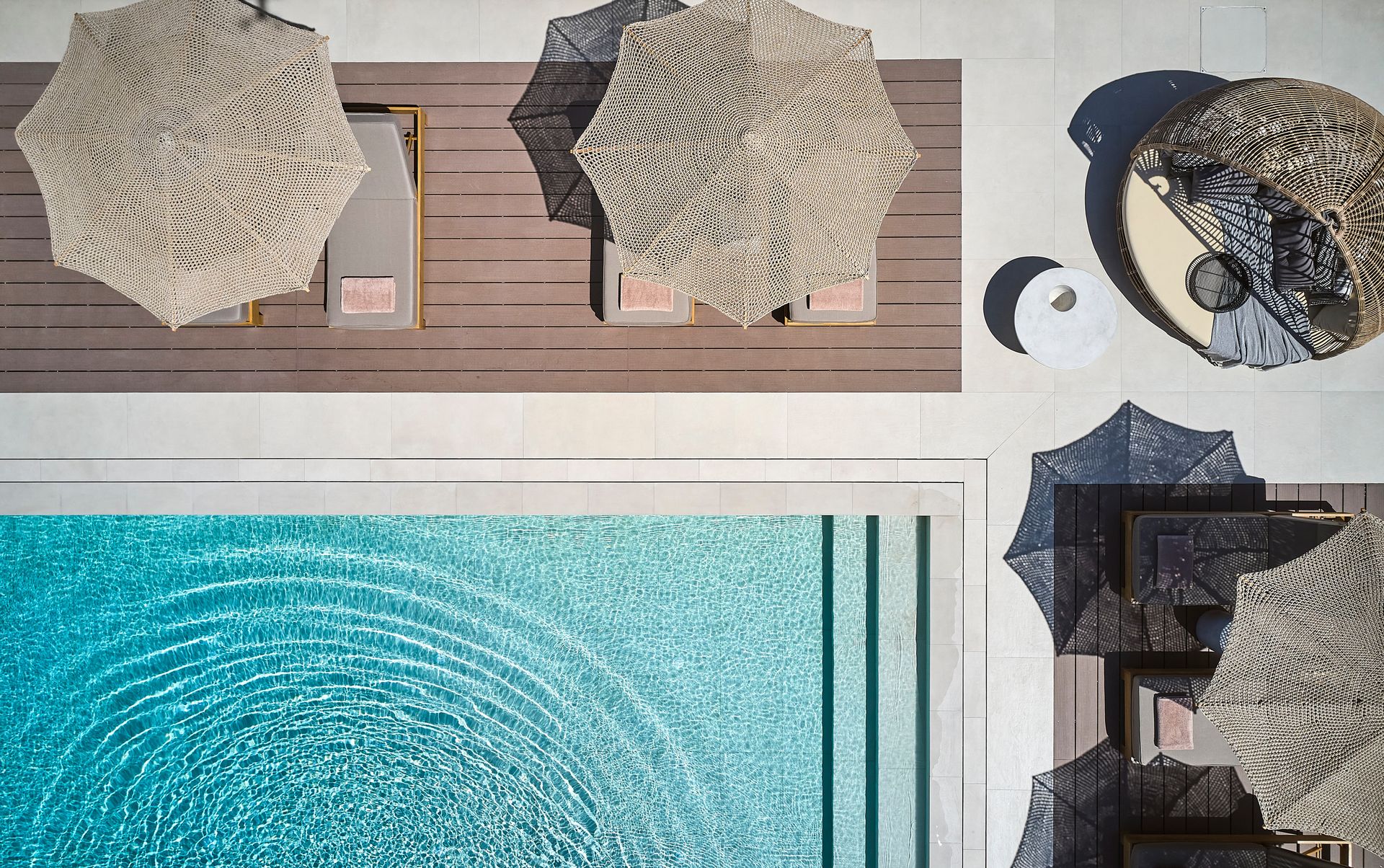 Nival Boutique Hotel, Sifnos - Aerial Pool