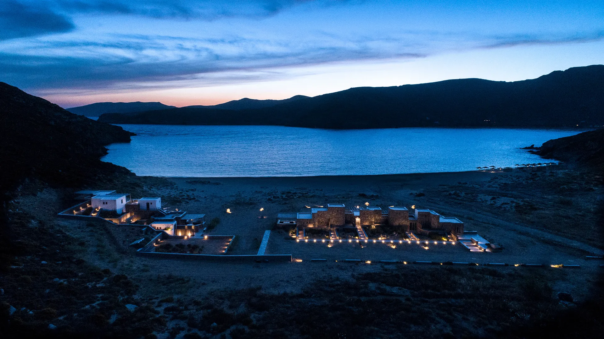 Ammoa Feelgood Boutique Hous, Serifos - Night View