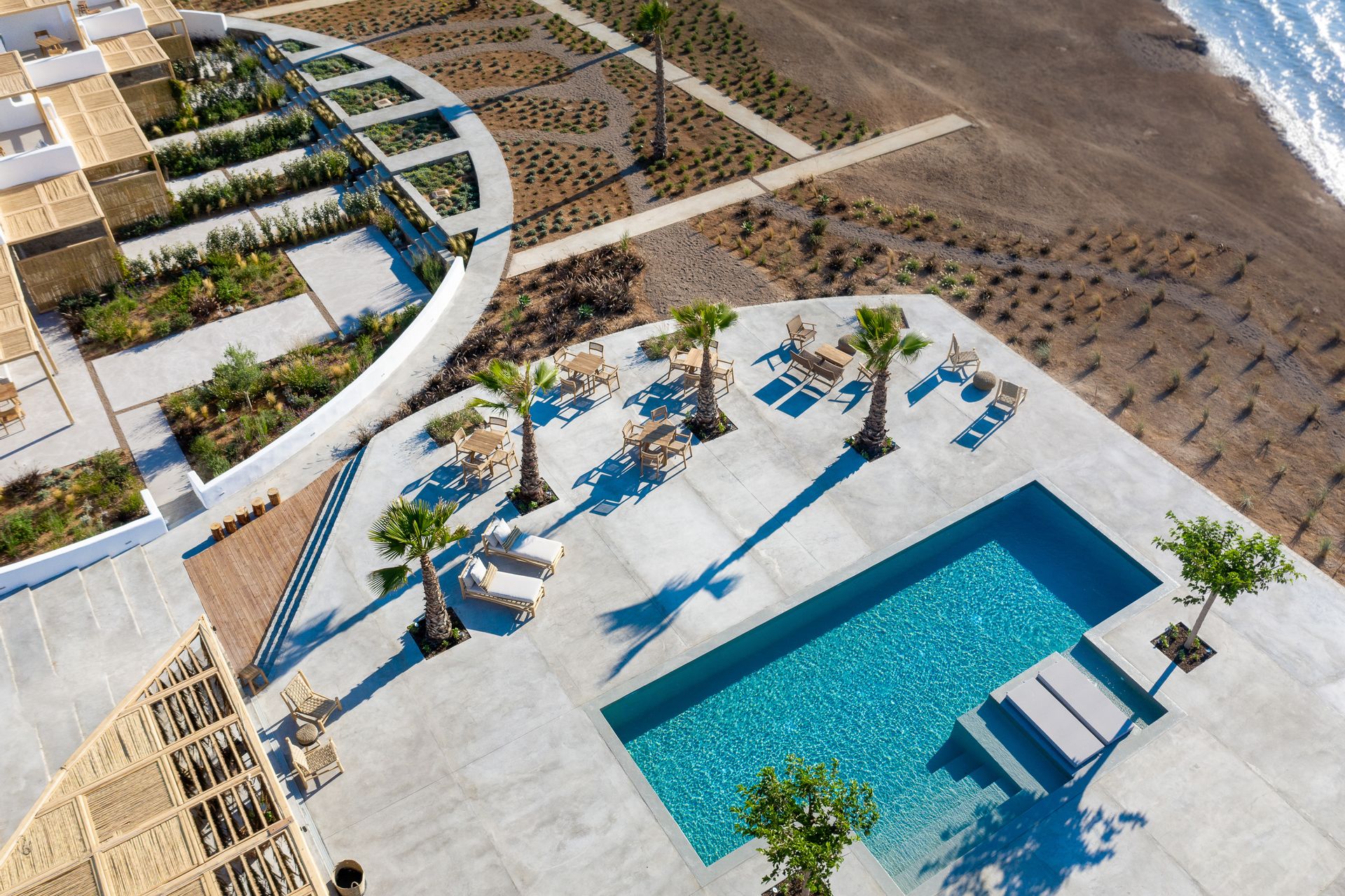 Seesoo Paros Beachfront Resort, Paros - Aerial view