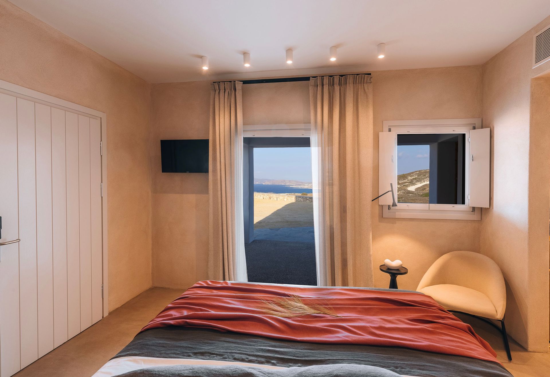 Ventus di Milo, Milos - Deluxe Room Sea View with Hot Tub