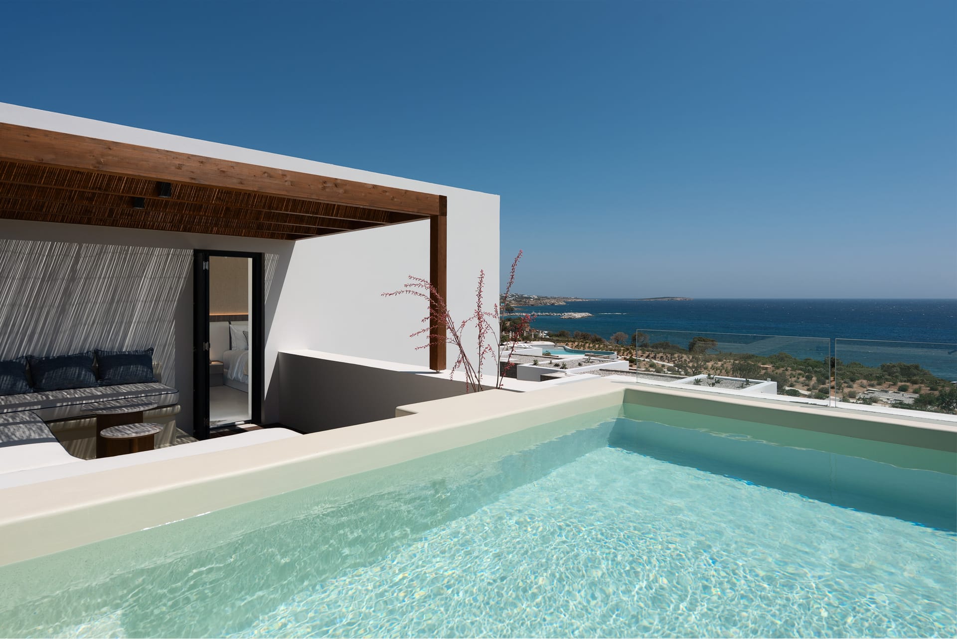 Junior Suite With Private Plunge Pool & Panoramic Sea View