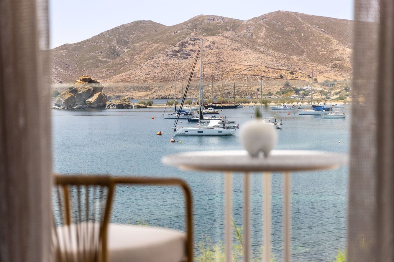 Aegean Suite- 1 Bedroom Suite- 1 King- Private Sofa bed- Sea view- Balcony